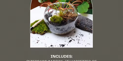 Carnivorous Terrarium Workshop