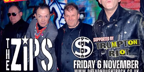 50 Years of Punk with THE ZIPS - The Frauds - Trumpton Riot