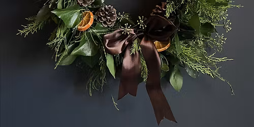 Christmas Wreath Making Workshop in Hastings