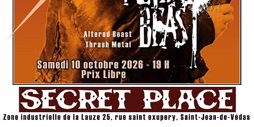 50 ans Bobo \ud83e\udd1fBreeding Chaos ( death metal) Altered Beast ( thrash metal)