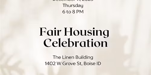 Fair Housing Celebration