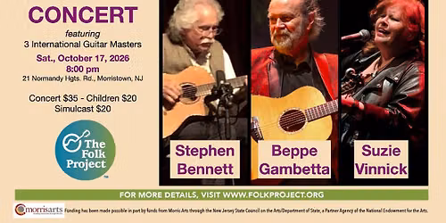 3rd Annual New Jersey Guitar Summit Concert - In Person and Online at The Troubadour