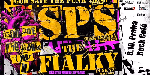 SPS + The Fialky v Praze (\u010dtvrtek - k\u0159est EP United 20YEARS) - God Save The Punk II. 2026