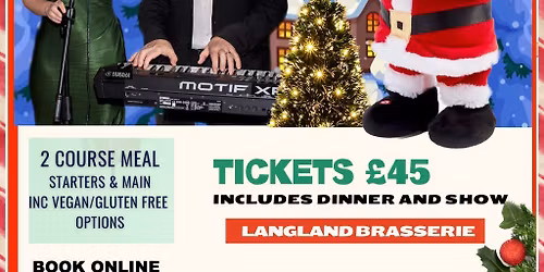 Jazz & Dine @Langland's Brasserie 'The Christmas Show'