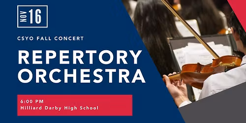 Repertory Orchestra Fall Concert