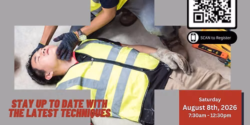 First Aid\/ CPR & AED - August 8th