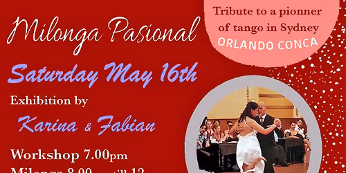Milonga "PASIONAL"