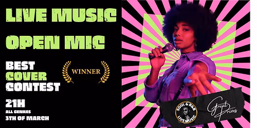 Soul & R&B Jam Session - Open Mic ::: After-Work Live Music (cada mi\u00e9rcoles)