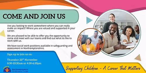 Join Northamptonshire Children's Trust