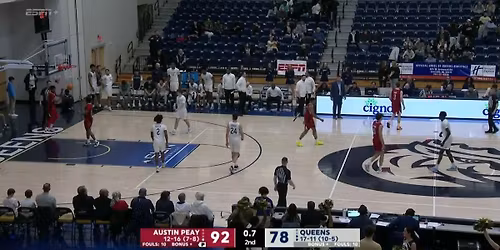 Queens College Royals at Austin Peay Governors Womens Basketball at F&M Bank Arena