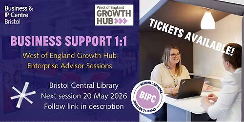 West of England Growth Hub 1-to-1 - Follow Link in Description