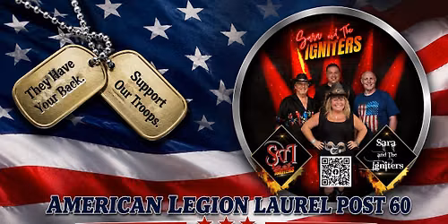 Sara and The Igniters @ Laurel American Legion Post 60 