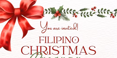 Filipino Christmas Program