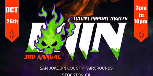 HAUNT Import Nights > NorCal > 10.26.25