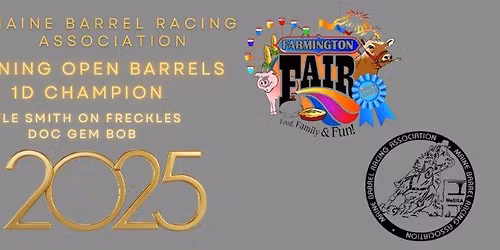 Farmington Fair Barrels and Poles