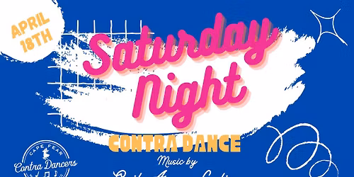 Saturday Night Contra Dance w\/ Sail Away Ladies!