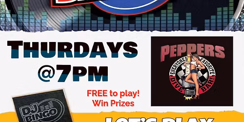 DJ Bingo Thursdays at Peppers Greenwood!!!
