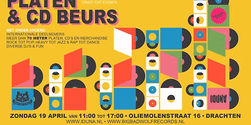 Platen- en cd-beurs - Iduna, Drachten