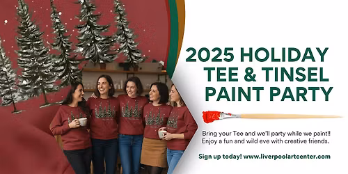 Tees and Tinsel Paint Party