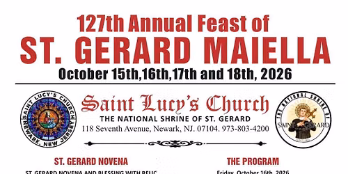 Feast of St. Gerard Maiella