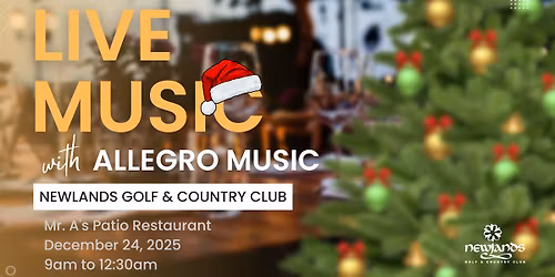 Allegro Music Live @ Mr. A's Patio Restaurant