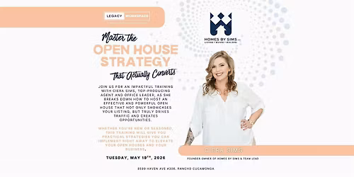Master the Open House Strategy That Actually Converts