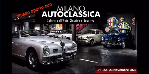 Apertura straordinaria con Milano AutoClassica 2025