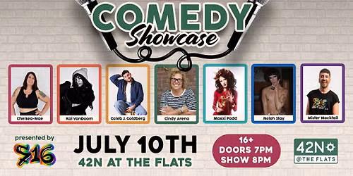 Pride Comedy Showcase: 42N at The Flats