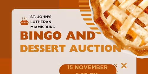 Bingo and Desert Auction