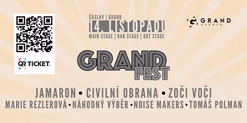 Grand Fest 2025 - 20. ro\u010dn\u00edk | \u010c\u00e1slav Grand