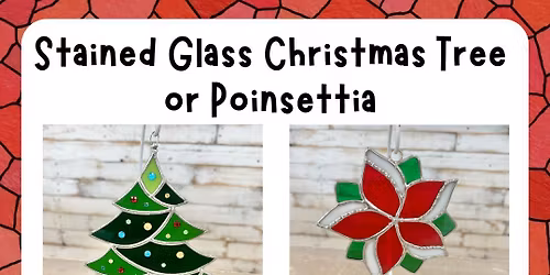 Stained Glass Tree or Poinsettia