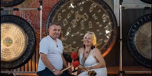 AWAKENING GONG BATH with 10 Gongs, 42" Drum ~ Double Session