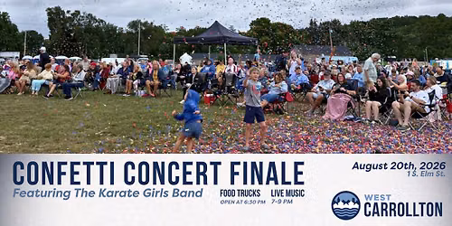 Confetti Concert Finale Featuring The Karate Girls Band
