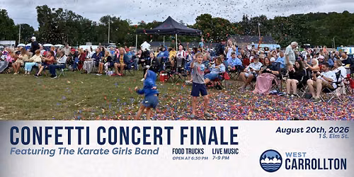 Confetti Concert Finale Featuring The Karate Girls Band