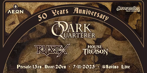 Dark Quarterer 50th Anniversary