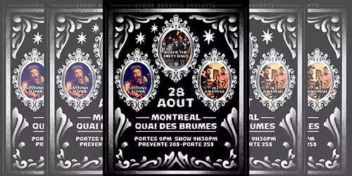 Josh & The Dirty Rags, Santosh Lalonde, Ol' Savannah au Quai des Brumes