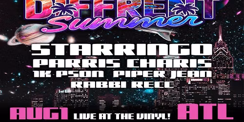 Starringo Presents: Diffrent Summer 2026