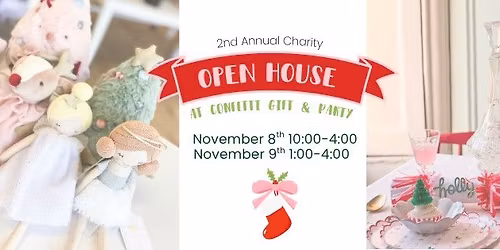 Holiday Charity Open House