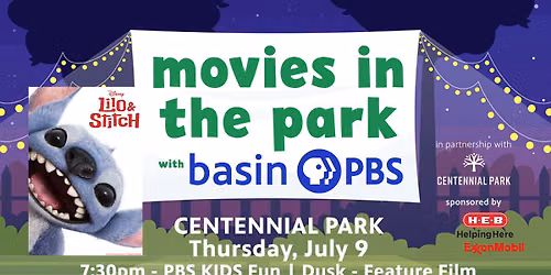 Movies in the Park - The Blue Troublemaker