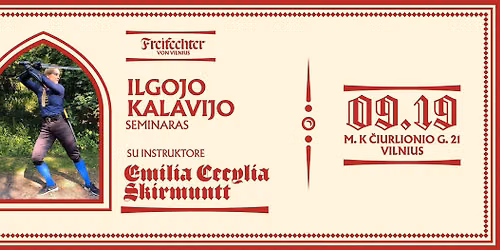 HEMA Masterclass with Emilia Skirmuntt || Fiore de Liberi technikos seminaras