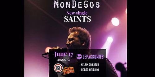 MonDeGos + Longshot + Cuebos Ventilos @ Lepakkomies