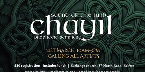 Chayil - Calling all Artists 