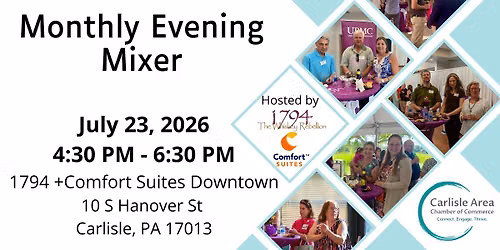 Evening Mixer - 1794 + Comfort Suites Downtown
