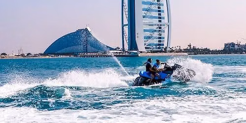 Dubai Jet Ski: Burj Al Arab, Burj Khalifa & Atlantis Tickets