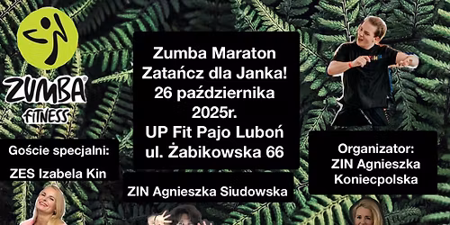 Maraton Zumba Fitness \ud83e\udd29 - Ta\u0144cz\u0105c dajemy nadziej\u0119 i rado\u015b\u0107 \ud83d\udc83\ud83d\udd7a\ud83c\udffc\ud83d\udc96