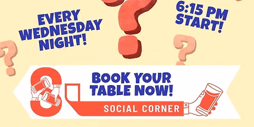 Quiz Night @ Social Corner!