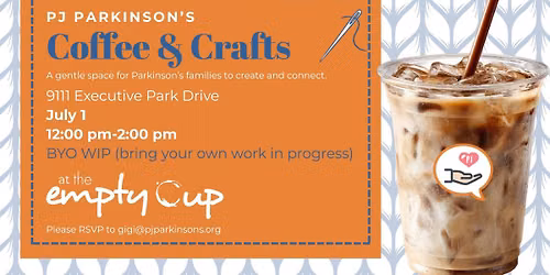 Coffee & Crafts with PJ Parkinson's