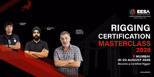 EESA\u2019s Rigging Certification Masterclass 2026