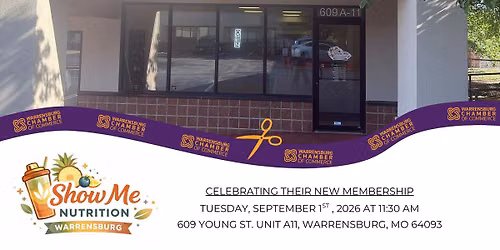 Ribbon Cutting- Show Me Nutrition