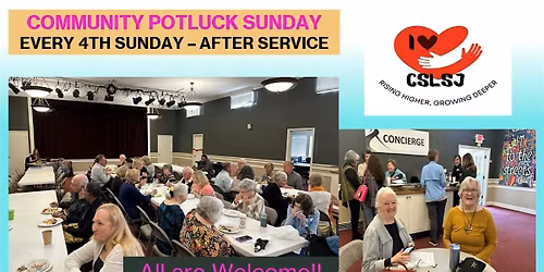 COMMUNITY POTLUCK SUNDAY